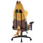 Игровое кресло ZONE 51 TANUKI Brown-Orange