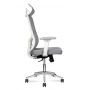 Кресло офисное Norden Best white серая сетка