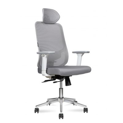 Эргономичное кресло Norden Best white серая сетка - купить по специальной цене в интернет-магазине "Уют в доме"
