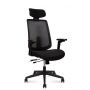 Кресло офисное Norden Miller чераня ткань / черная сетка