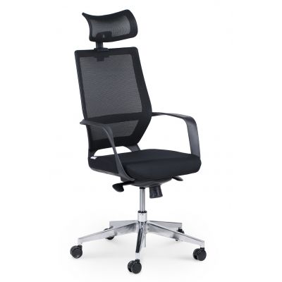 Эргономичное кресло Norden Варио LB черная сетка / черная ткань - купить по специальной цене в интернет-магазине "Уют в доме"