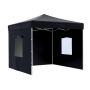 Тент-шатер быстросборный Helex 24332 3x3х3м полиэстер чёрный