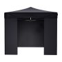 Тент-шатер быстросборный Helex 24332 3x3х3м полиэстер чёрный