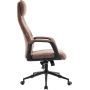 Кресло руководителя Everprof Otto Black Ткань Коричневый