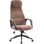 Кресло руководителя Everprof Otto Black Ткань Коричневый