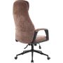 Кресло руководителя Everprof Otto Black Ткань Коричневый