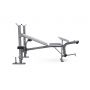 Скамья со стойками под штангу DFC D703/2 PRO с партой для бицепса