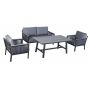 Комплект садовый для лаунж-зоны 4SIS Сан Ремо серый
