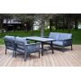 Комплект садовый для лаунж-зоны 4SIS Сан Ремо серый