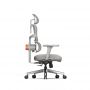 Эргономичное компьютерное кресло FoxGear NETZ модель XO - office edition, серый