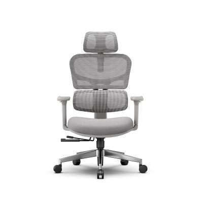 Эргономичное кресло FoxGear NETZ модель XO - office edition, серый - купить по специальной цене в интернет-магазине "Уют в доме"