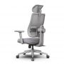 Эргономичное компьютерное кресло FoxGear NETZ One, DGGY, серый