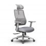 Эргономичное компьютерное кресло FoxGear NETZ One, DGGY, серый