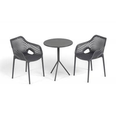 Комплект дачной мебели 4SIS Беллини темно-серый - купить по специальной цене в интернет-магазине "Уют в доме"