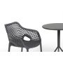 Обеденная группа на 2 персоны 4SIS Беллини темно-серый