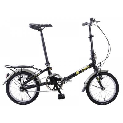 Складной велосипед Langtu TU 01 Black/Yellow 16" - купить по специальной цене в интернет-магазине "Уют в доме"