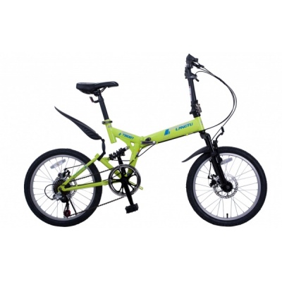 Складной велосипед Langtu TB 027 Green/Blue 20" - купить по специальной цене в интернет-магазине "Уют в доме"