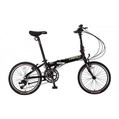 Складной велосипед Langtu KY 8.2 Black/yellow 20" - купить по специальной цене в интернет-магазине "Уют в доме"