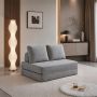 Диван BRADEX HOME Флекс двухместный раскладной серый