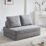 Диван BRADEX HOME Флекс двухместный раскладной серый