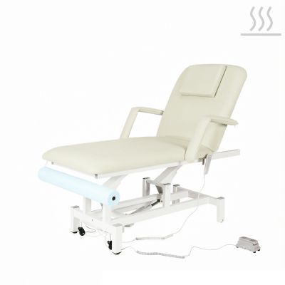 Стационарный массажный стол Mizomed MZ 3522 пульт, педали, подогрев, бежевый - купить по специальной цене в интернет-магазине "Уют в доме"