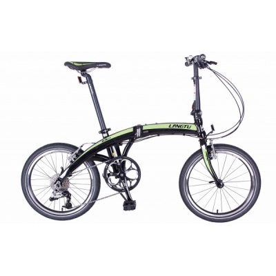 Складной велосипед Langtu KW 029 Black/green 20" - купить по специальной цене в интернет-магазине "Уют в доме"