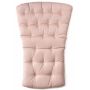 Лаунж-кресло Nardi Folio пластиковое с подушкой белый,розовый
