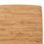 Стол BRADEX HOME Fusion раздвижной 140-180x90x75см, Дуб Навара, чёрный