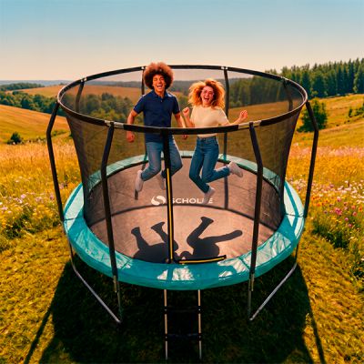 Каркасный батут Scholle FLIP 12FT, зеленый - купить по специальной цене в интернет-магазине "Уют в доме"