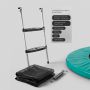 Каркасный батут Scholle FLIP 12FT, зеленый