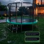 Каркасный батут Scholle FLIP 14FT, зеленый