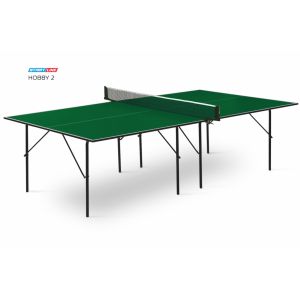 Теннисный стол с комплектом Start Line Hobby-2 green 6010-1