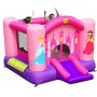 Надувной батут с горкой Happy Hop Веселая принцесса 9201Р