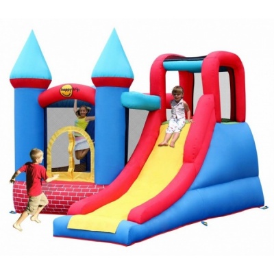 Надувной батут Happy Hop 9007 «Замок приключений» - купить по специальной цене в интернет-магазине "Уют в доме"