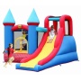Надувной батут с горкой Happy Hop 9007 «Замок приключений»
