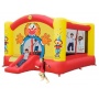 Надувной батут с горкой Happy Hop 9014N «Мега клоун»