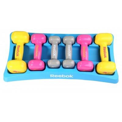  Reebok Dumbbell Set with Case RAWT-11056 -      - "  "