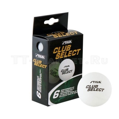 Мячи Stiga Club 6 шт - купить по специальной цене в интернет-магазине "Уют в доме"
