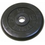Диск обрезиненный MB Barbell MB-PltB31-25