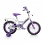 Велосипед Larsen Kids 14 бело-фиолетовый
