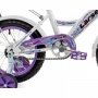 Велосипед Larsen Kids 14 бело-фиолетовый