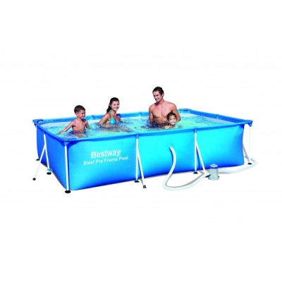 Бассейн каркасный Bestway 300х201х66 см, 3300 л, фильтр-насос 1249 л/ч - купить по специальной цене в интернет-магазине "Уют в доме"