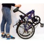   DAHON S.U.V. D6 Blue suede